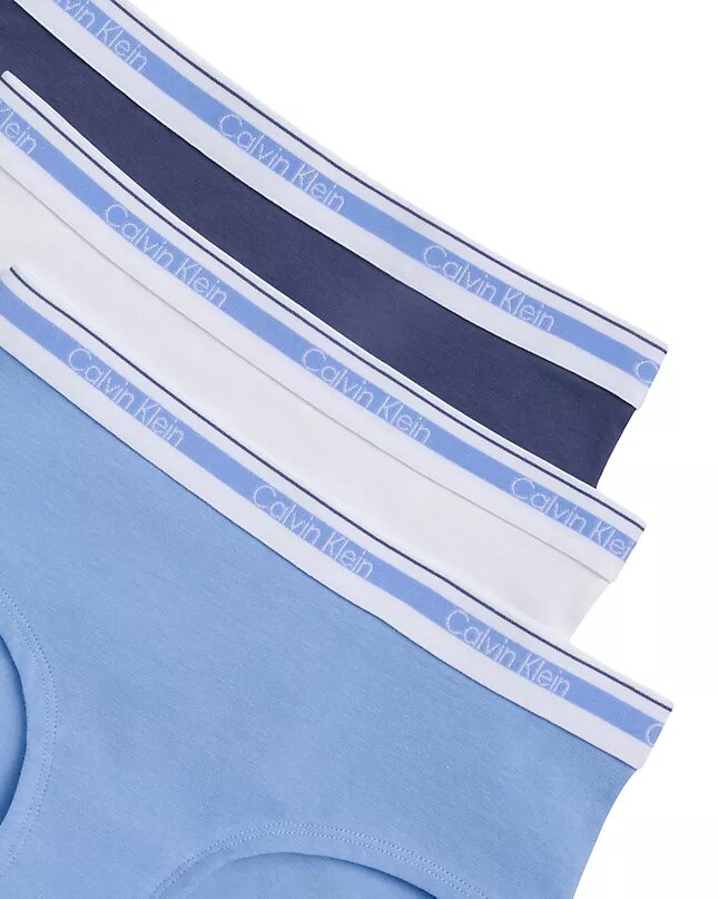 Conjunto de 3 braguitas Hipster de Cotton Stretch para niñas Conjunto de 3 braguitas Hipster de Cotton Stretch para niñas