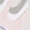 Conjunto de 3 Bralettes de Cotton Stretch Unlined para Niñas Conjunto de 3 Bralettes de Cotton Stretch Unlined para Niñas