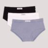 Conjunto de 3 Hipster de talle bajo para niñas Conjunto de 3 Hipster de talle bajo para niñas