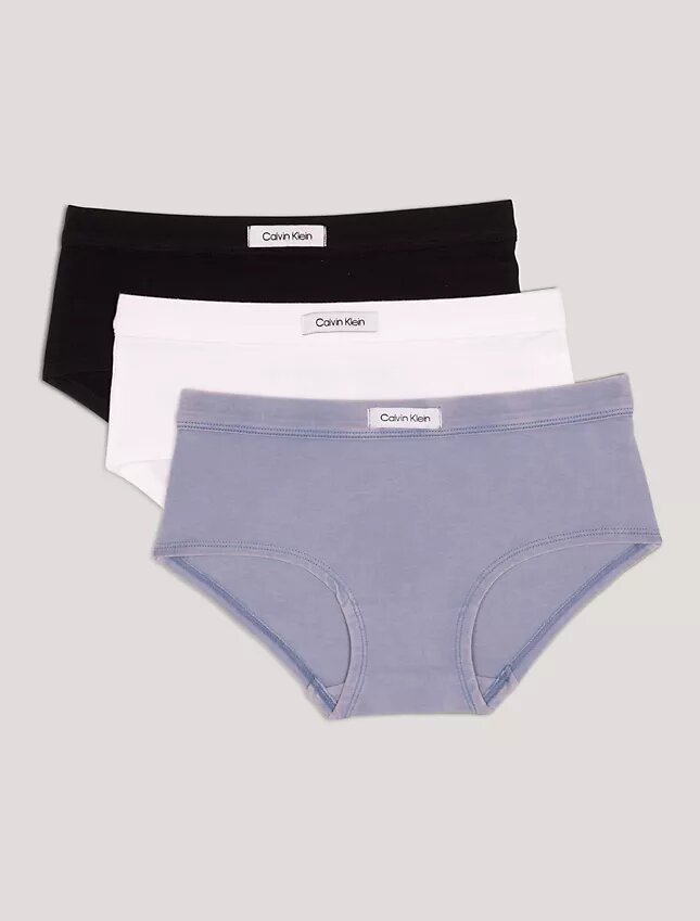 Conjunto de 3 Hipster de talle bajo para niñas Conjunto de 3 Hipster de talle bajo para niñas