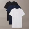 Cotton Classics, paquete de 3 camisetas de cuello redondo de corte clásico Cotton Classics, paquete de 3 camisetas de cuello redondo de corte clásico
