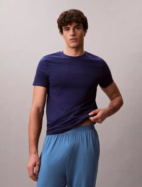 Cotton Classics, paquete de 3 camisetas de cuello redondo de corte clásico Cotton Classics, paquete de 3 camisetas de cuello redondo de corte clásico