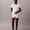 Cotton Classics, paquete de 3 camisetas de cuello redondo de corte clásico Cotton Classics, paquete de 3 camisetas de cuello redondo de corte clásico