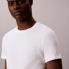 Cotton Classics, paquete de 3 camisetas de cuello redondo de corte clásico Cotton Classics, paquete de 3 camisetas de cuello redondo de corte clásico