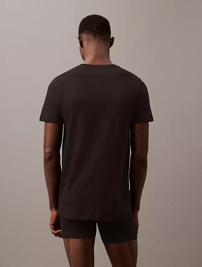 Cotton Classics, paquete de 3 camisetas de cuello redondo de corte clásico Cotton Classics, paquete de 3 camisetas de cuello redondo de corte clásico