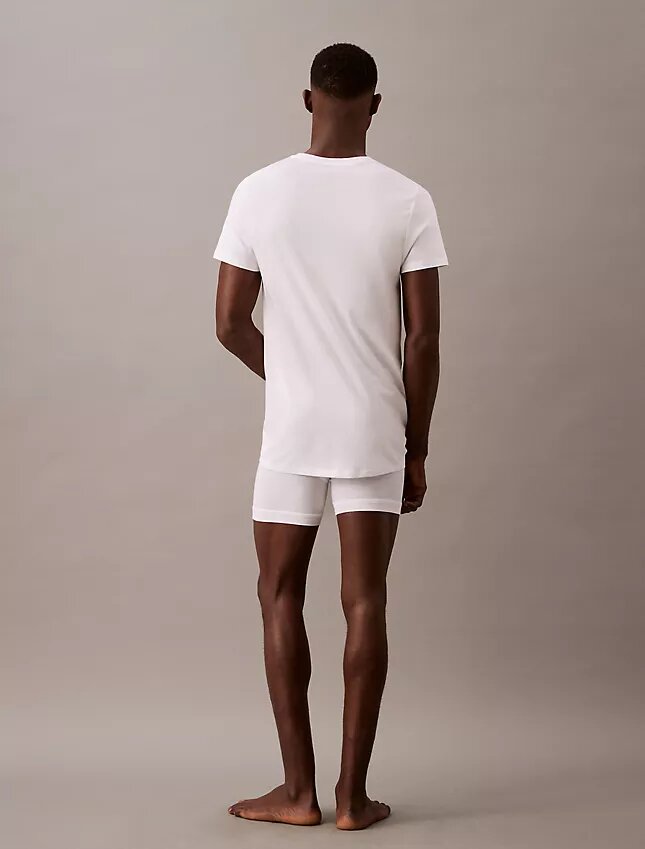 Cotton Classics, paquete de 3 camisetas de cuello redondo de corte clásico Cotton Classics, paquete de 3 camisetas de cuello redondo de corte clásico