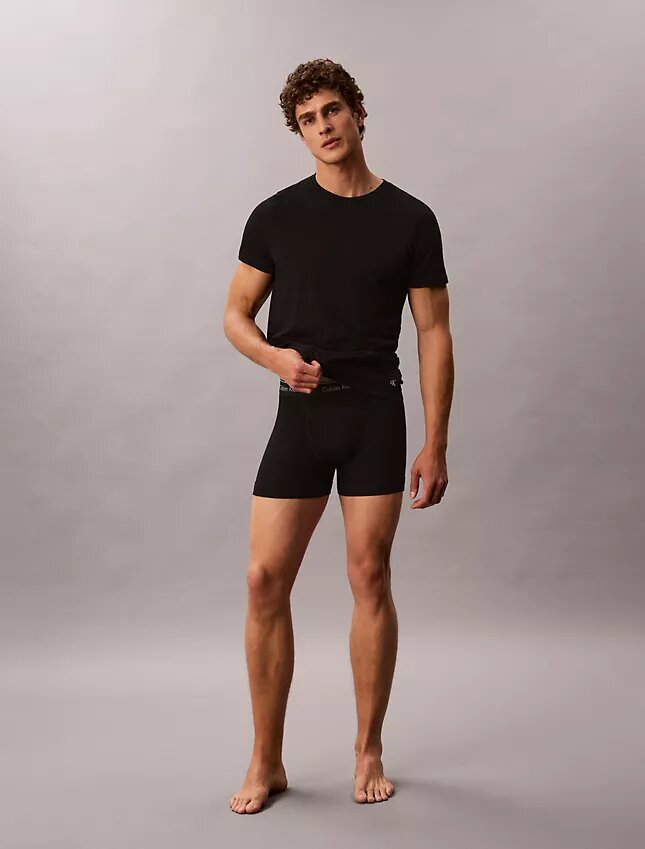 Cotton Classics, paquete de 5 camisetas de cuello redondo de corte clásico Cotton Classics, paquete de 5 camisetas de cuello redondo de corte clásico