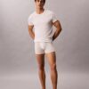 Cotton Classics, paquete de 5 camisetas de cuello redondo de corte clásico Cotton Classics, paquete de 5 camisetas de cuello redondo de corte clásico