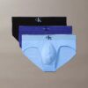 Cotton Stretch Graphic Monogram Slips, package of 3