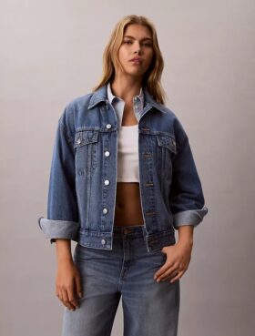 Denim Jacket holgada