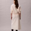 Falda midi de lana merino Falda midi de lana merino