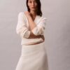 Falda midi de lana merino Falda midi de lana merino