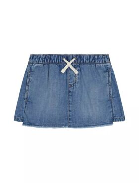 Faldas-pantalón Denim con cordón para niñas Faldas-pantalón Denim con cordón para niñas