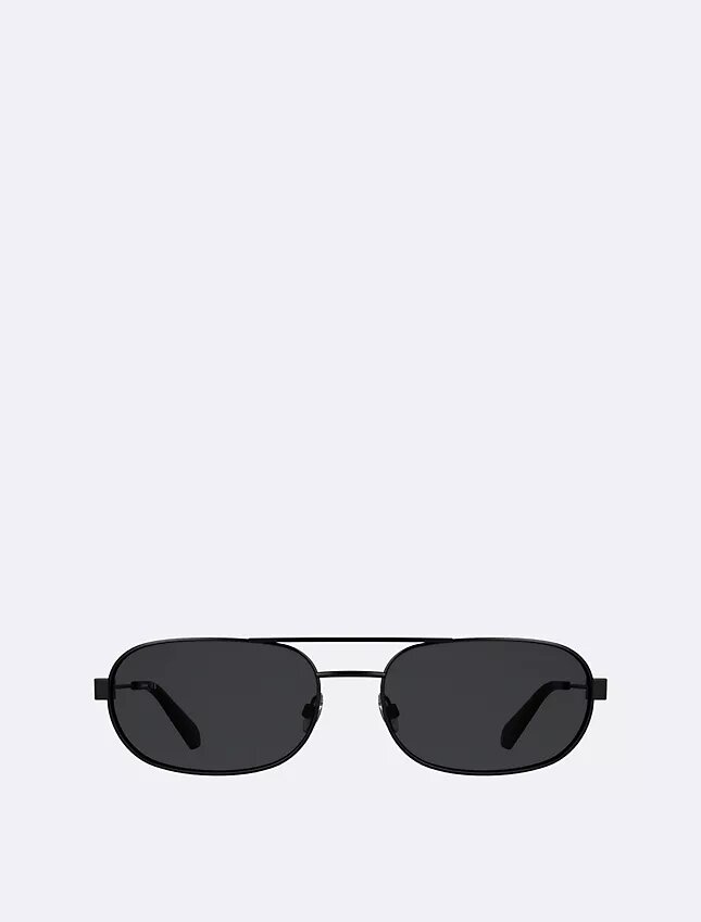 Gafas de sol ovaladas de metal Gafas de sol ovaladas de metal