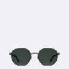 Gafas de sol rectangulares modificadas de metal Gafas de sol rectangulares modificadas de metal