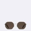 Gafas de sol rectangulares modificadas de metal Gafas de sol rectangulares modificadas de metal