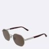 Gafas de sol rectangulares modificadas de metal Gafas de sol rectangulares modificadas de metal