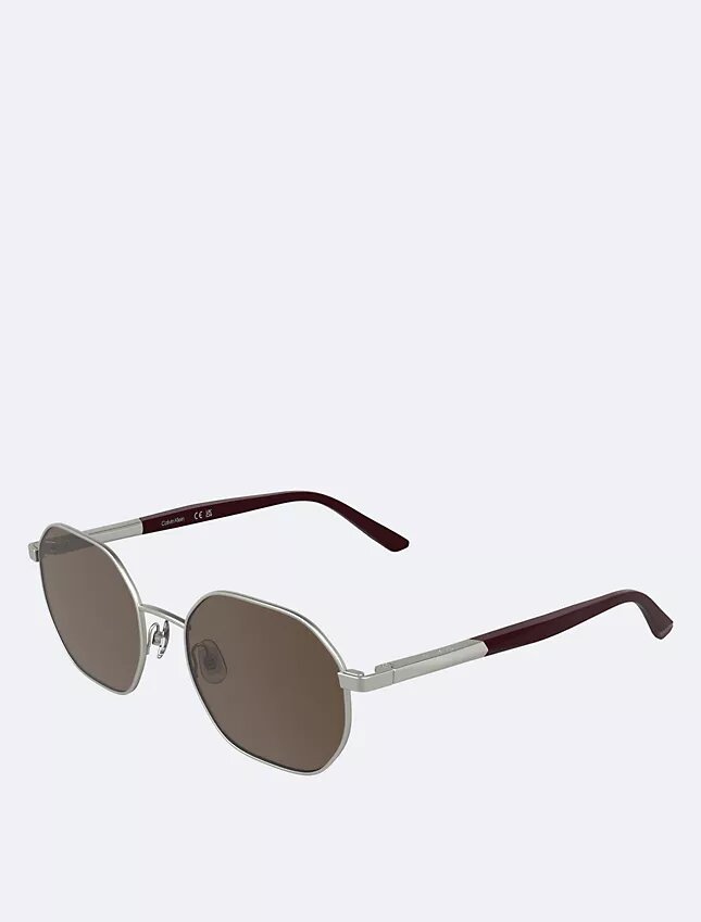 Gafas de sol rectangulares modificadas de metal Gafas de sol rectangulares modificadas de metal