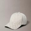 Gorra de béisbol con monograma integral