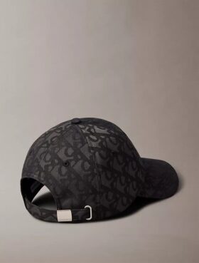 Gorra de béisbol con monograma integral Gorra de béisbol con monograma integral