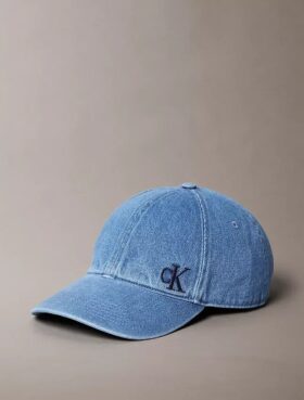 Gorra de béisbol de Denim lavada con logotipo bordado Gorra de béisbol de Denim lavada con logotipo bordado