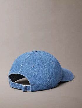 Gorra de béisbol de Denim lavada con logotipo bordado Gorra de béisbol de Denim lavada con logotipo bordado