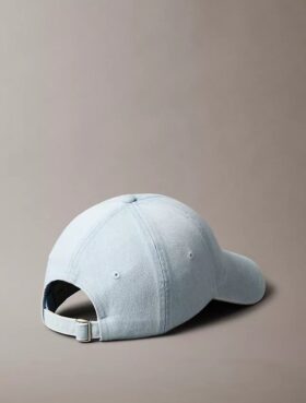 Gorra de béisbol de Denim lavada con logotipo bordado Gorra de béisbol de Denim lavada con logotipo bordado