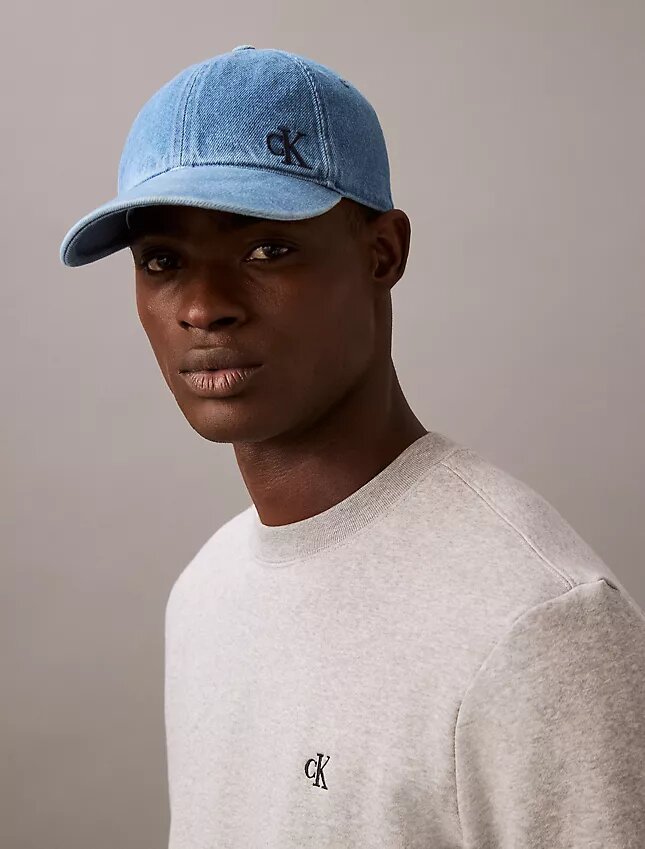 Gorra de béisbol de Denim lavada con logotipo bordado Gorra de béisbol de Denim lavada con logotipo bordado