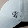 Gorra de béisbol de Denim lavada con logotipo bordado Gorra de béisbol de Denim lavada con logotipo bordado