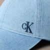 Gorra de béisbol de Denim lavada con logotipo bordado Gorra de béisbol de Denim lavada con logotipo bordado