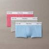 Icon Cotton Stretch, paquete de 3 Low Rise Trunks