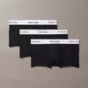 Icon Cotton Stretch, paquete de 3 Low Rise Trunks