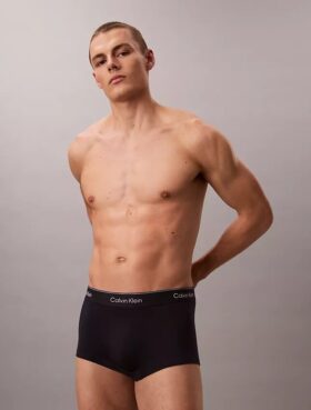 Icon Cotton Stretch, paquete de 3 Low Rise Trunks