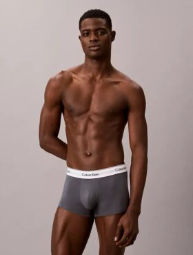 Icon Cotton Stretch, paquete de 3 Low Rise Trunks