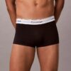 Icon Cotton Stretch, paquete de 3 Low Rise Trunks