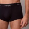 Icon Cotton Stretch, paquete de 3 Low Rise Trunks