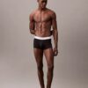 Icon Cotton Stretch, paquete de 3 Low Rise Trunks