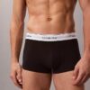 Icon Cotton Stretch, paquete de 3 Low Rise Trunks