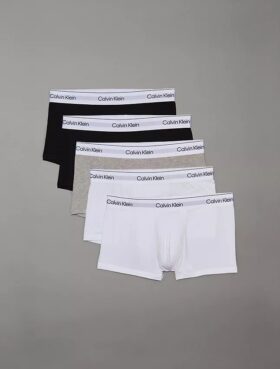 Icon Cotton Stretch, paquete de 5 Low Rise Trunk