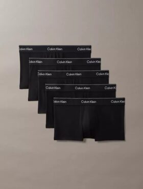 Icon Cotton Stretch, paquete de 5 Low Rise Trunk
