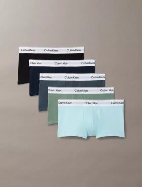 Icon Cotton Stretch, paquete de 5 Low Rise Trunk