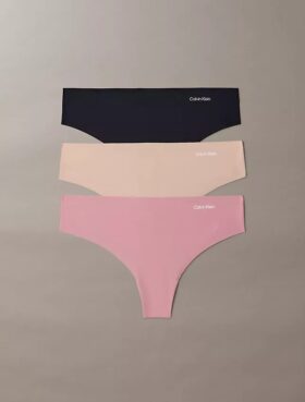 Invisibles, paquete de 3 Thongs