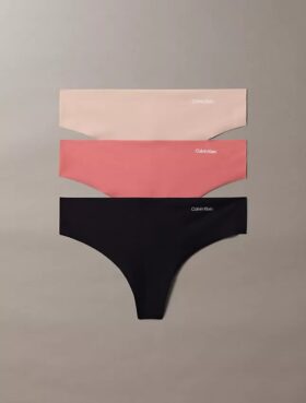 Invisibles, paquete de 3 Thongs