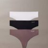 Invisibles, paquete de 3 Thongs Invisibles, paquete de 3 Thongs