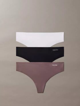 Invisibles, paquete de 3 Thongs