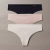 Invisibles, paquete de 3 Thongs Invisibles, paquete de 3 Thongs