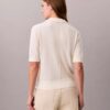 Jersey polo de lana merino