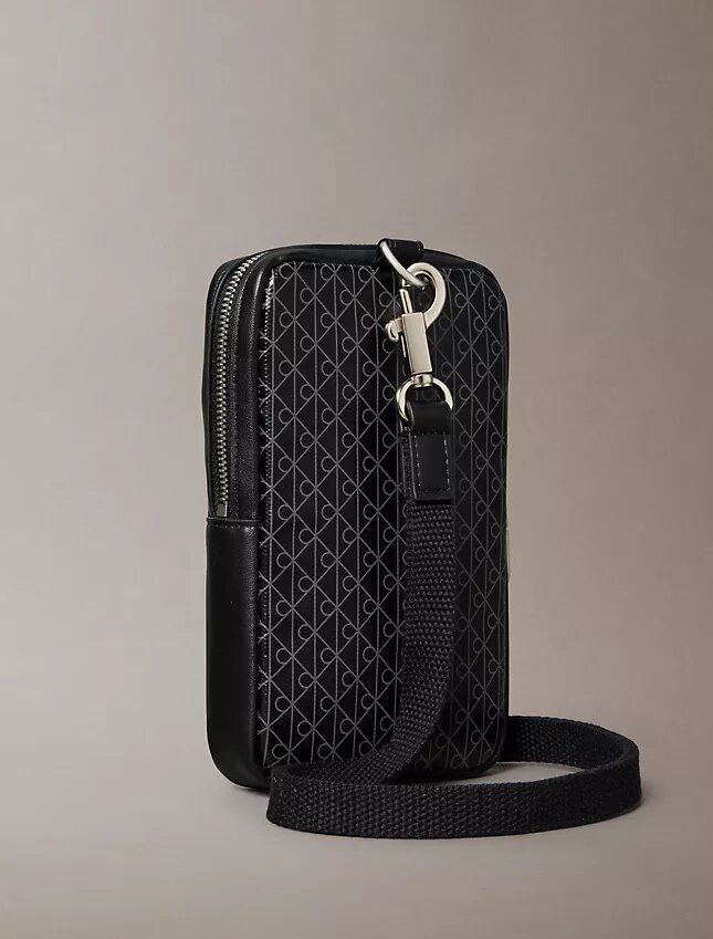 Lanyard para teléfono con el logotipo del emblema por toda la superficie Lanyard para teléfono con el logotipo del emblema por toda la superficie
