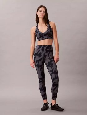 Leggings 7/8 con estampado abstracto Soft Sport Leggings 7/8 con estampado abstracto Soft Sport
