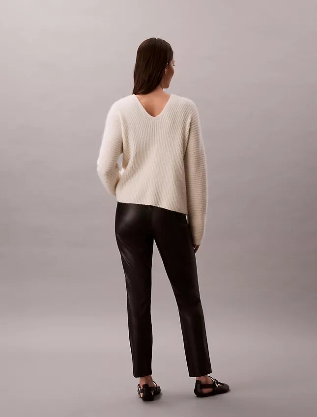 Leggings de imitación de cuero Leggings de imitación de cuero